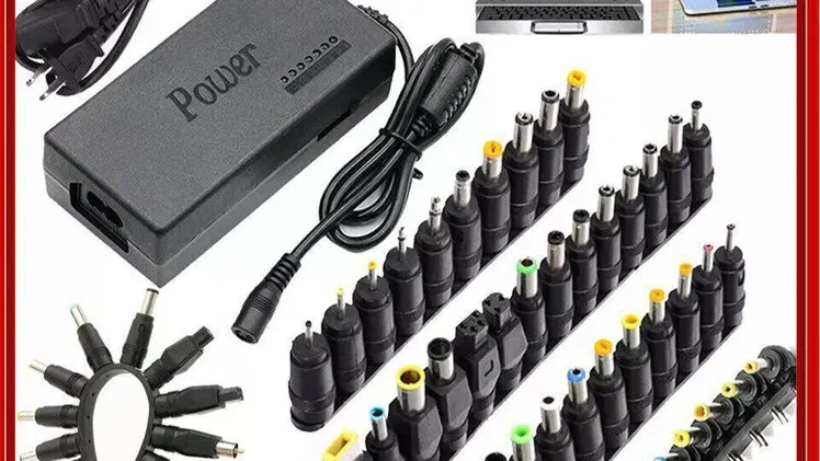 Cargador Universal para Laptop con 30 Puntas Intercambiables