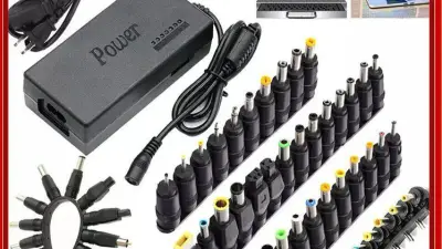 Cargador Universal para Laptop con 30 Puntas Intercambiables