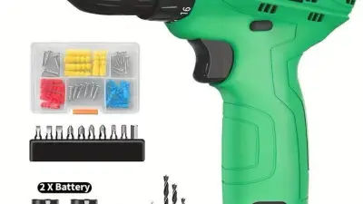 Taladro Inalámbrico 12V con Batería de Litio