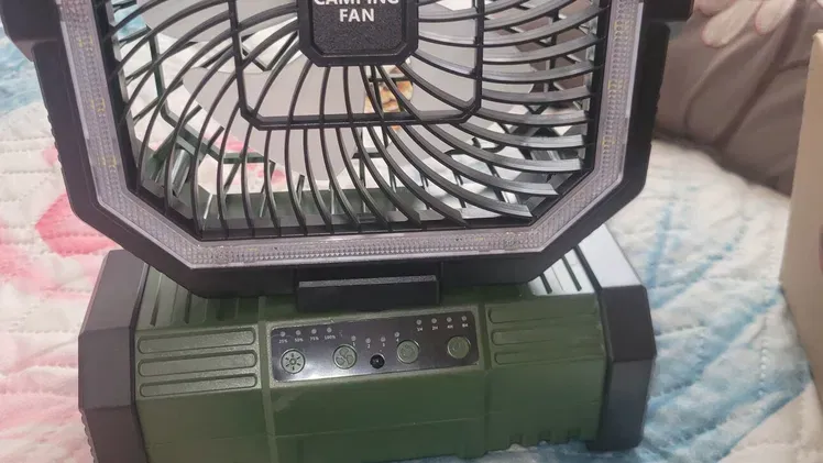 Ventilador recargable