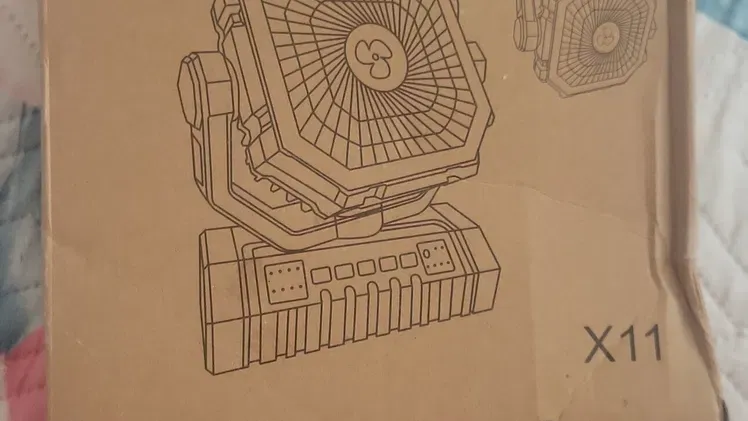 Ventiladores recargables F6