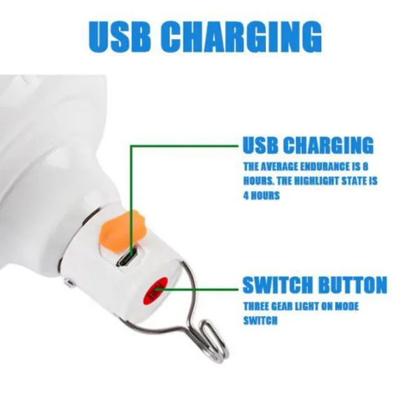 Lámpara LED Recargable por USB