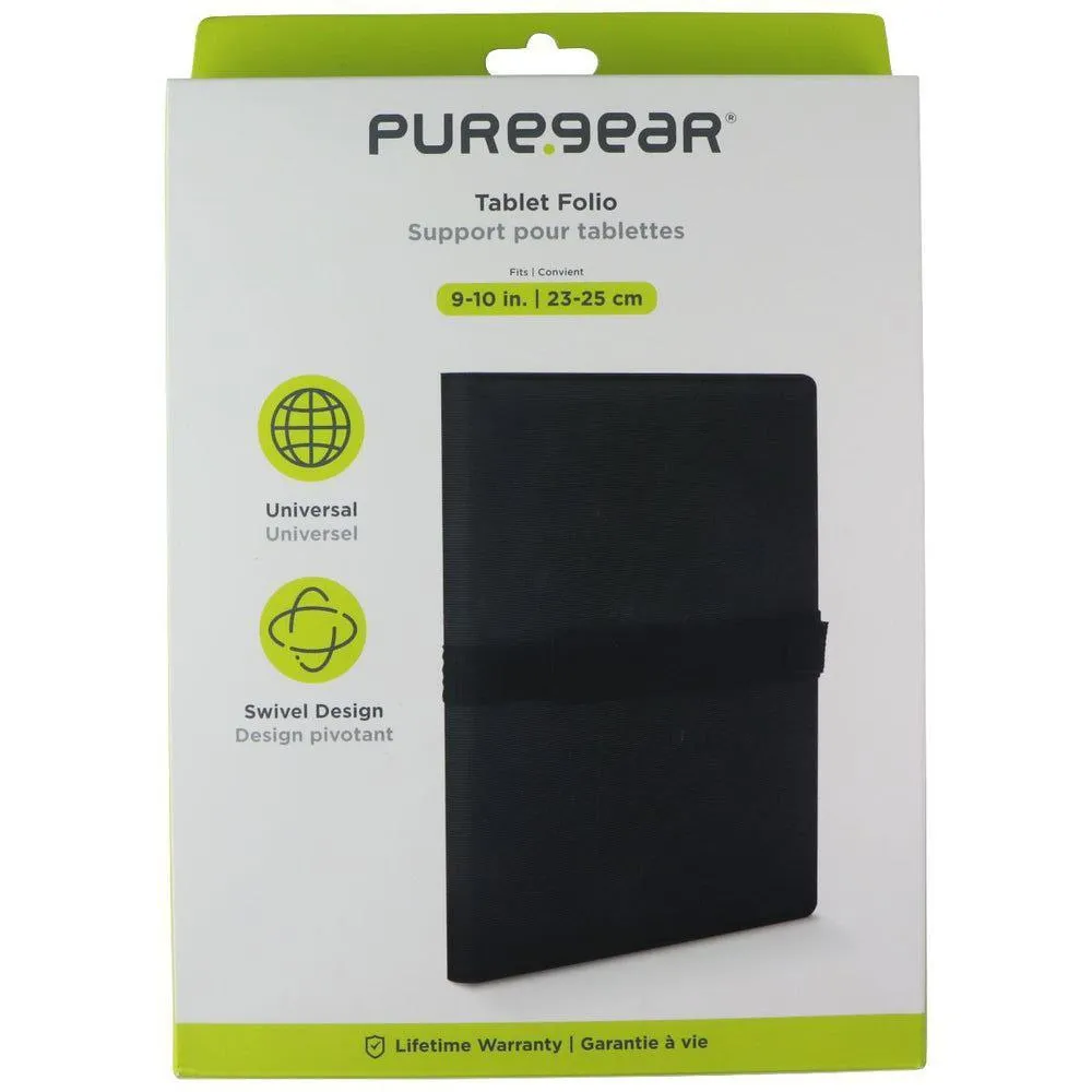 PureGear Tablet Folio 9–10” – Protección Universal con Diseño Giratorio