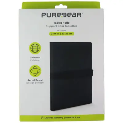 PureGear Tablet Folio 9–10” – Protección Universal con Diseño Giratorio