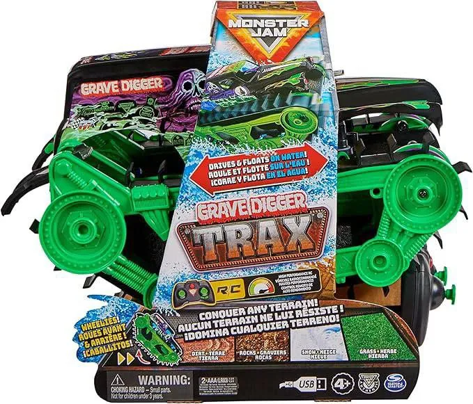 Monster Jam Grave Digger TRAX RC