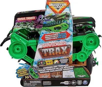 Monster Jam Grave Digger TRAX RC