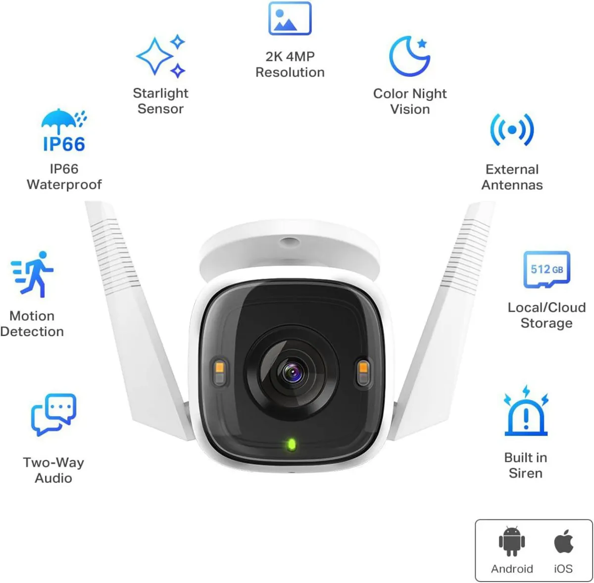 Camara de Seguridad Tapo C32oWS