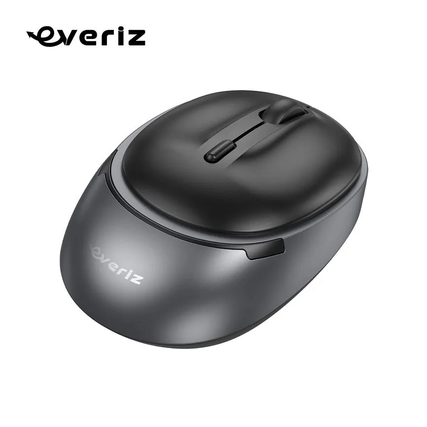 Mouse Inalámbrico Bluetooth + 2.4G – Modo Dual – MS116 – EVERIZ