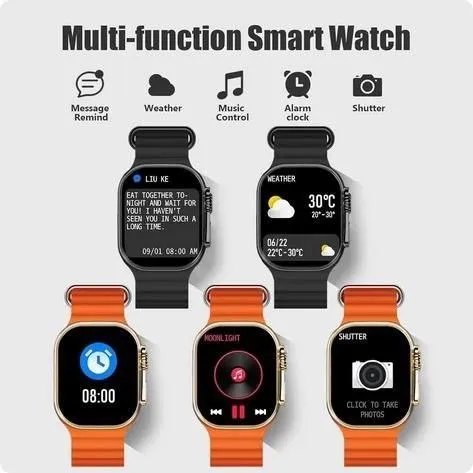 Smart Watch 2.02” HD – Llamadas Bluetooth + 100 Modos Sport