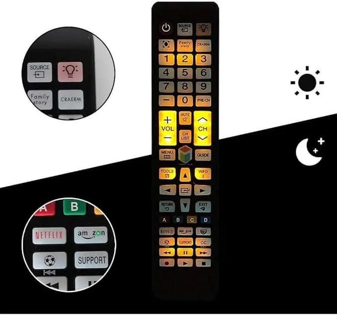 Control remoto universal para televisores Samsung Smart TV
