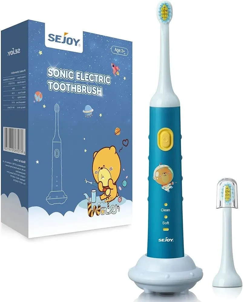 Cepillo Dental Eléctrico Infantil Ultrasónico – Diseño…