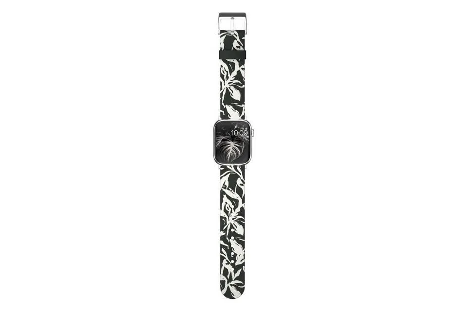 MobyFox Midnight Flora Correa de Silicona para Smartwatch