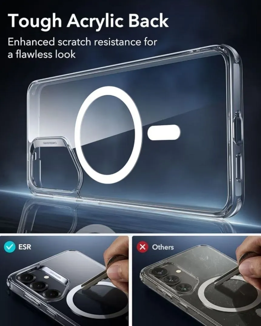 ESR Funda Transparente para Samsung Galaxy S25 Plus