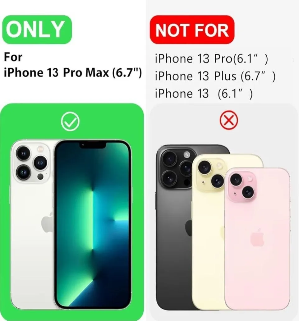 LOVE 3000 Funda Premium de Silicona para iPhone 13 Pro Max – Calke Green