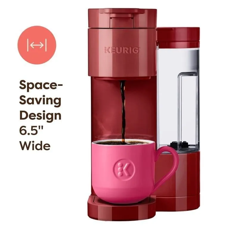 Cafetera Keurig K-Express Essentials de Una Taza Compatible con Cápsulas K-Cup - Roja