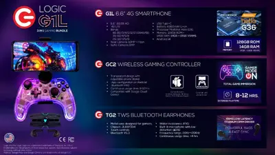 Logic G1L 3 en 1 Gaming Bundle
