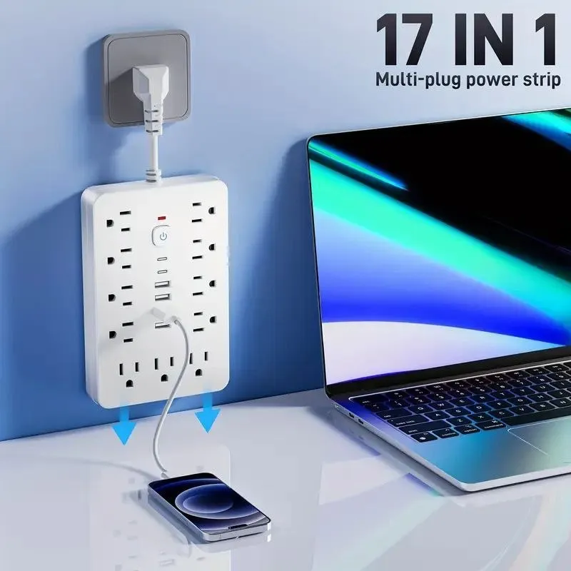 Múltiple Inteligente 17 en 1 – Organiza y carga todo en un solo lugar