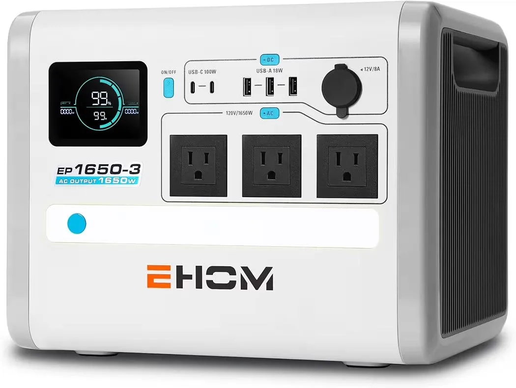 Estación de Energía EHOM (1650W/1024Wh)