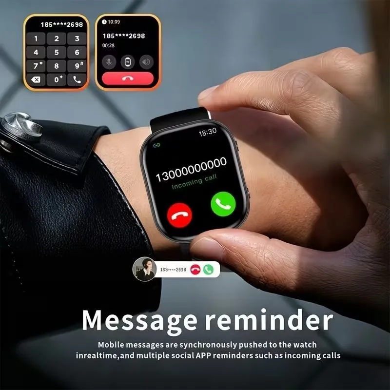 Smartwatch Inteligente 2026 – Pantalla HD de 1.88", Llamadas Bluetooth y Monitoreo Deportivo