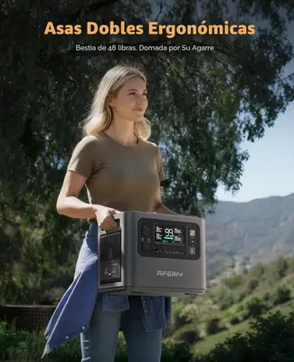 Estación de Energía Portátil AFERIY P210 – 2400W / 2048Wh