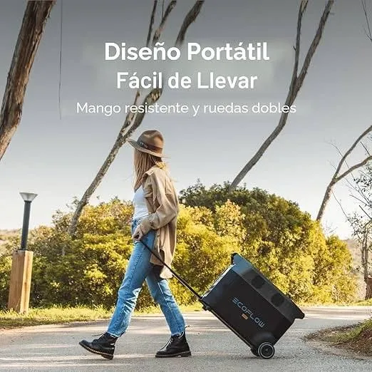 Estación de Energía Portátil EF ECOFLOW DELTA Pro 3600Wh