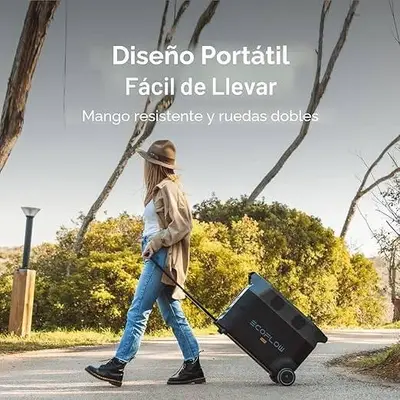Estación de Energía Portátil EF ECOFLOW DELTA Pro 3600Wh