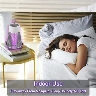 Lámpara Eléctrica Mata Mosquitos LED USB