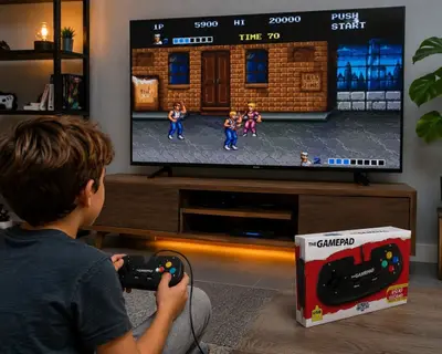 Retro Games THE GAMEPAD para PC | A500 Mini