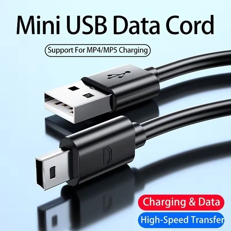 Cable USB 2.0 A a Mini USB (Mini-B 5 pines)