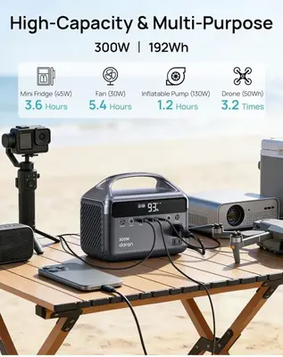 Daran Portable Power Station 300W 288Wh