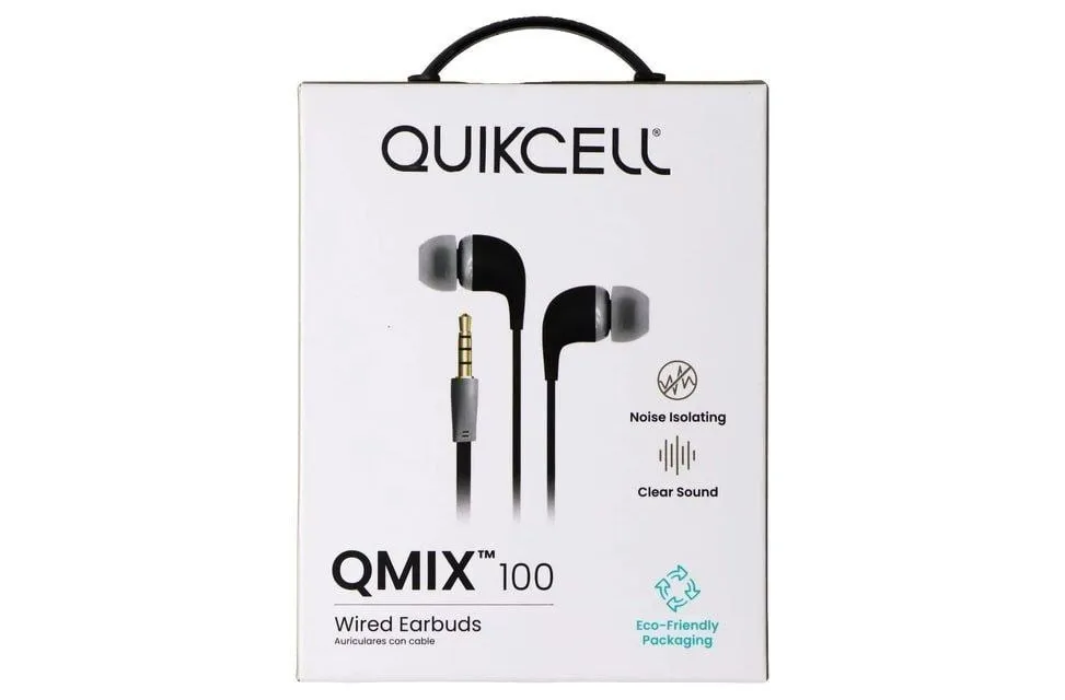 Audífonos QuikCell QMIX 100 con Cable 3.5 mm