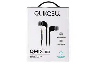 Audífonos QuikCell QMIX 100 con Cable 3.5 mm