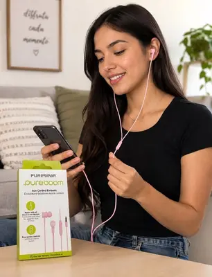 Audífonos PureGear PureBoom con Cable 3.5 mm