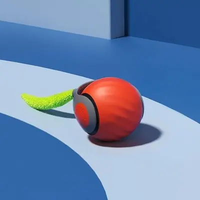 Juguete Interactivo para Gatos con Bola Rodante y Cola