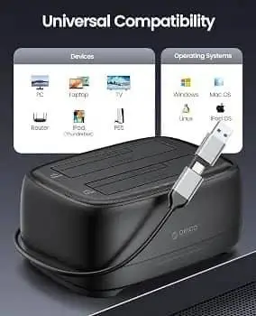 Estación Dock ORICO para Discos HDD/SSD SATA