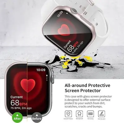 Juego de 6 Fundas con Protector para Apple Watch 42mm
