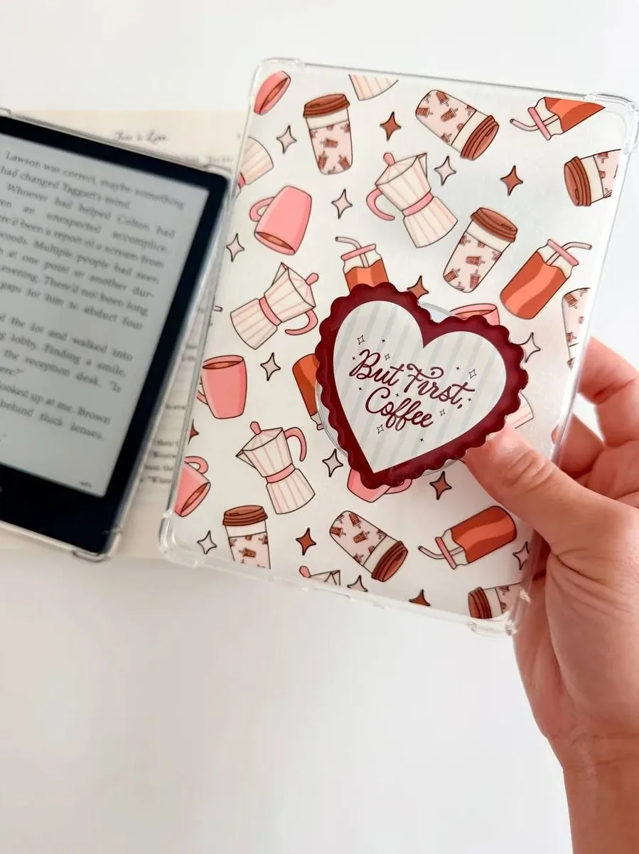 Funda Coffe Lover para Kindle Paperwhite & Colorsoft 7”