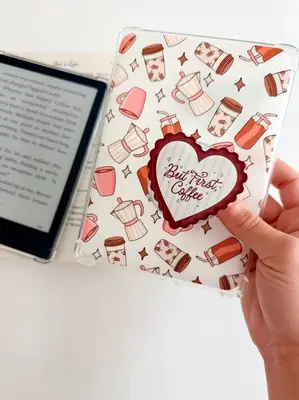 Funda Coffe Lover para Kindle Paperwhite & Colorsoft 7”