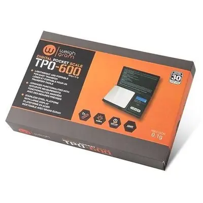Weigh Gram Báscula Digital de Bolsillo 600g x 0.1g