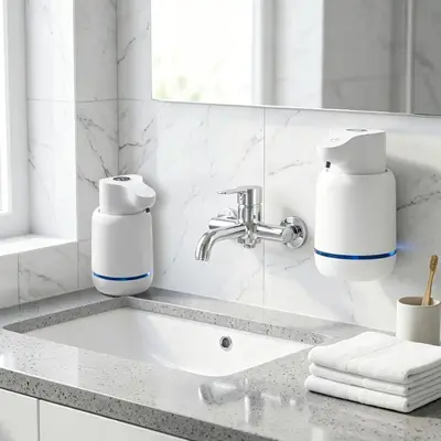 Dispensador Automático de Jabón Espumoso con Sensor Inteligente