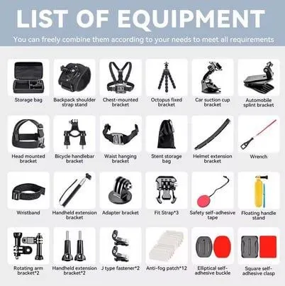 Kit de aventuras Pro 50 en 1
