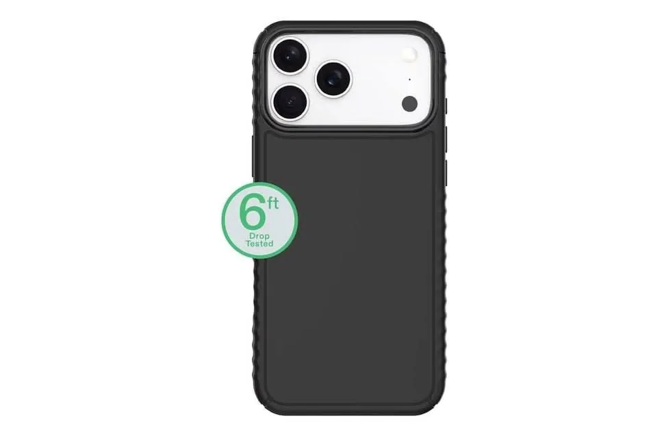 Funda Protectora de Gel para iPhone 17 Pro Max – Negro
