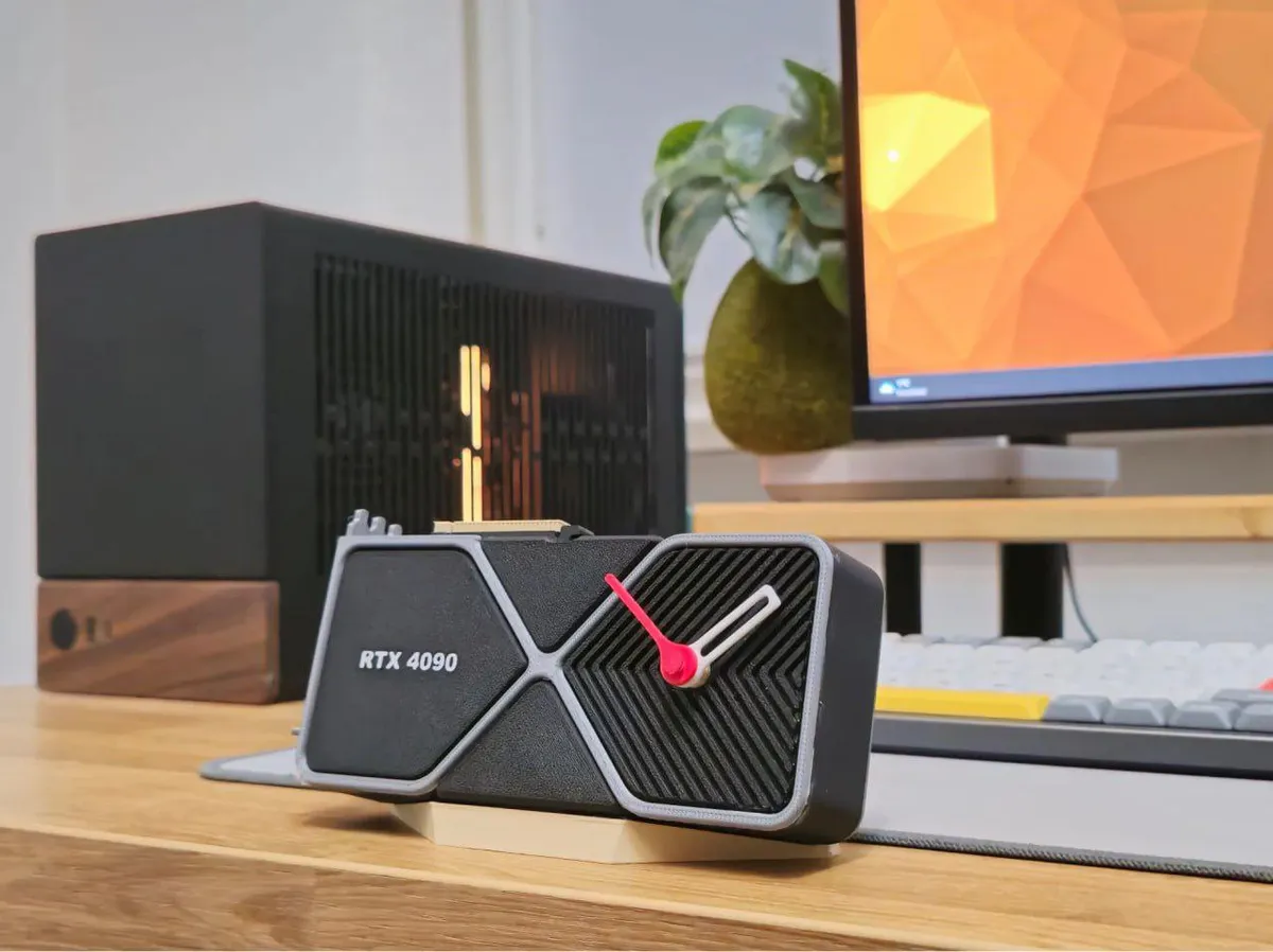 Reloj de escritorio - RTX 4090 Founders Edition